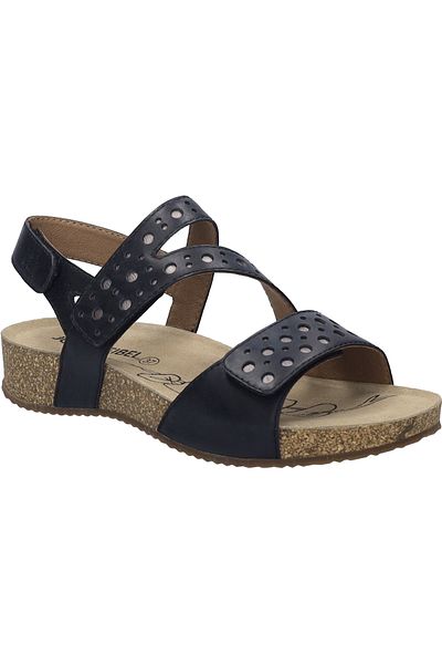 Josef Seibel Tonga 91 | Sandale für Damen | Schwarz Tonga 91, schwarz-kombi