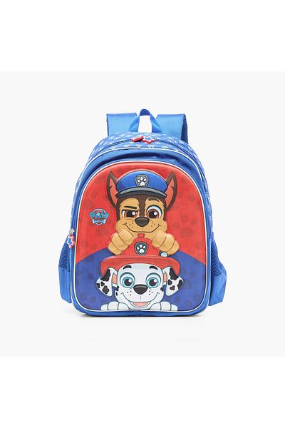 PAW PATROL Print Backpack Set with Zip Closure and Adjustable Strap