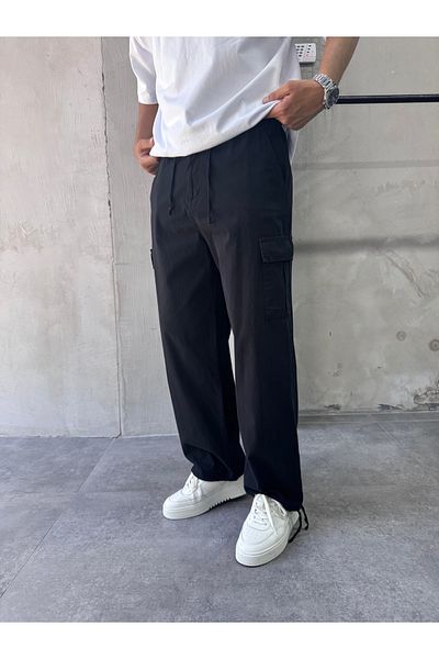 DİFRANSEL Comfortable Fit Cargo Baggy Pants