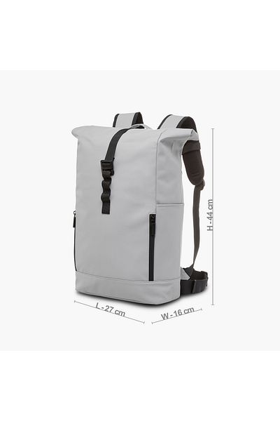 Juniors Dual Tone Rucksack Backpack with Clip Lock Closure - 17 inches