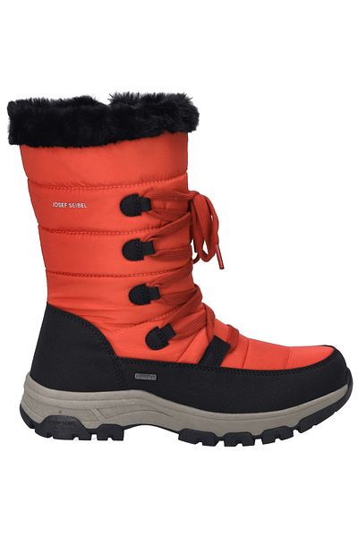 Josef Seibel Davos 51 | Stiefel für Damen | Schwarz Davos 51, schwarz-rot