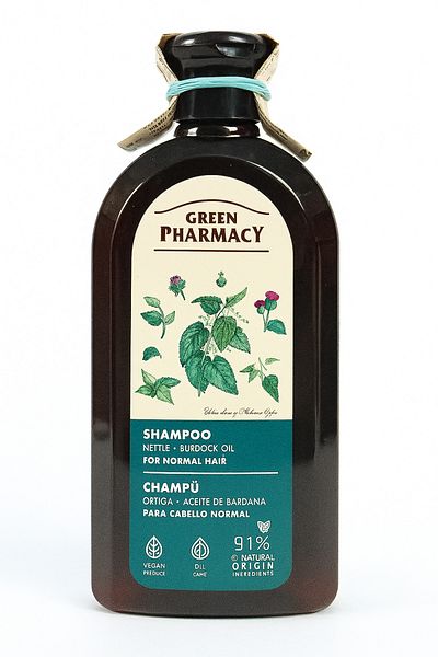 Green Pharmacy Sampont pentru par normal cu urzica 350ml Green Pharmacy