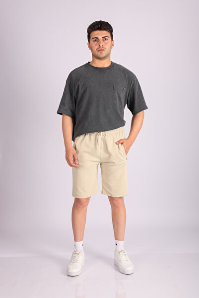 JAKOTTO Erkek Jakarlı Bermuda Şort