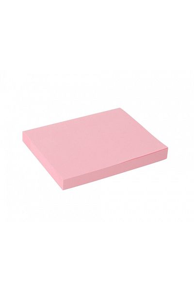 Platinet Self-adhesive Notes, Pink, 75 X 100 Mm, 100 Sheets