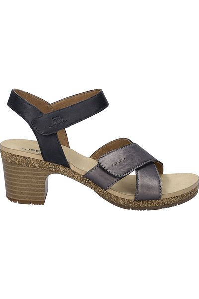 Josef Seibel Grace 01 | Sandale für Damen | Grau Grace 01, basalt-kombi