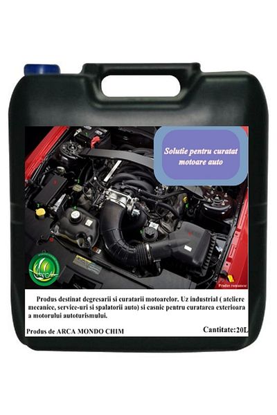 ARCA LUX Solutie pentru curatat motoare auto Arca Lux, Bidon 20L