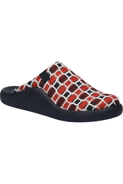 Josef Seibel Monaco D 03 | Hausschuh für Damen | Rot Monaco D 03, rot-multi