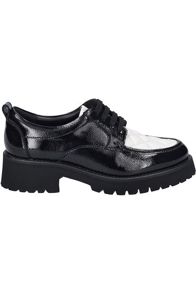 Josef Seibel Sallina 01 | Halbschuh für Damen | Schwarz Sallina 01, schwarz-weiss