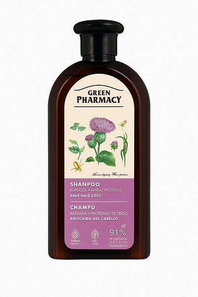 Green Pharmacy Green Pharmacy anti-hair loss shampoo with burdock 350ml