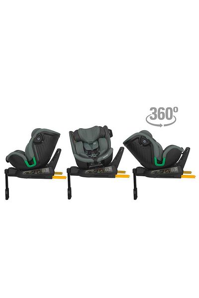 Coccolle Scaun auto Isofix Premium iSize Coccolle Mago cu picior de susținere, 40-150 cm, 0-36 kg, rotație 360 ​​de grade