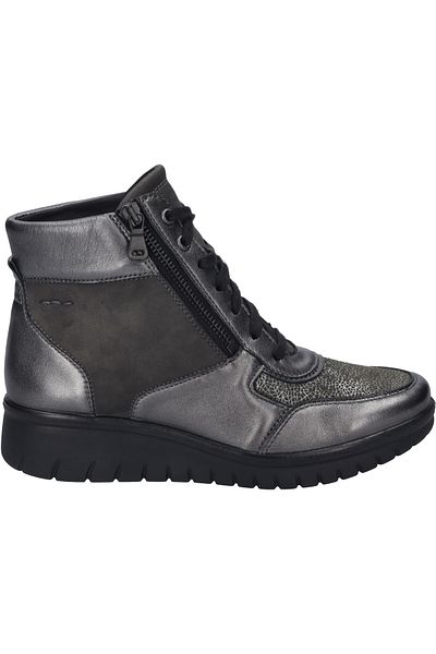 Josef Seibel Calais 02 | Stiefelette für Damen | Grau Calais 02, anthrazit-kombi
