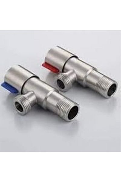 Pazarcan Creative İnox Series Stainless Steel (Sss+) Bidet Faucet (2 Pieces)