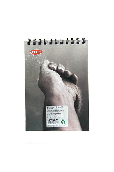 daço Daco A5 Spiral Notepad, Size 21x15 cm, 80 Sheets