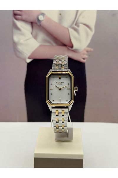 JG. Polo Club Rectangular Classic Women's Watch Waterproof 2 Years Warranty