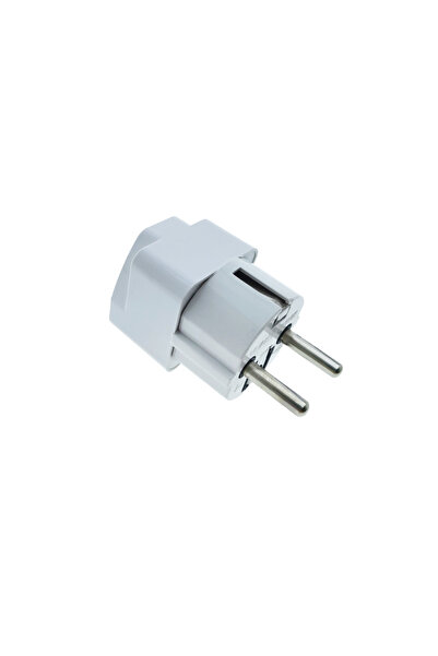 OEM Plug adapter, for EU type socket, in blister, white