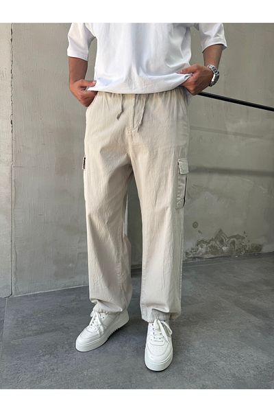 DİFRANSEL Comfortable Fit Cargo Baggy Pants