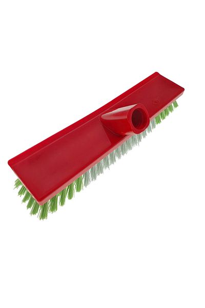 OEM Carpet brush with thread for the tail, length 260mm, green with white