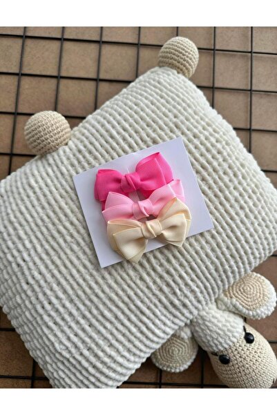 ArdenKids 3'lü Fiyonklu Klips Set