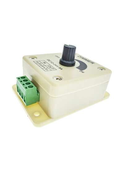 OEM Adjustable LED light switch DC 12-24V 8A, dimmer controller maximum 96W