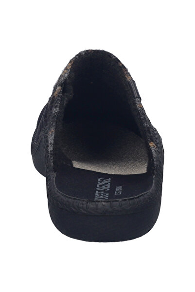 Josef Seibel Monaco H 14 | Hausschuh für Herren | Schwarz Monaco H 14, schwarz