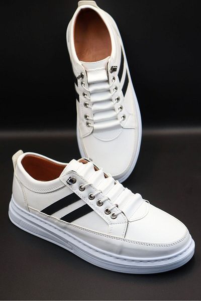 BY ERG SHOES Men's Daily Flexible Comfortable Easy to Wear Stitched Light Sole Walking Sports Shoes