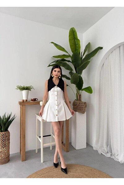 MODA Ness Buttoned Dress