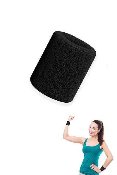 Factorial Towel Hand Wristband Black Unisex Sportsman Wristband Basketball Volleyball Football Training Sweat Absorber