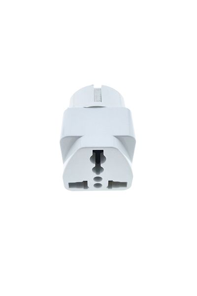 OEM Plug adapter, for EU type socket, in blister, white