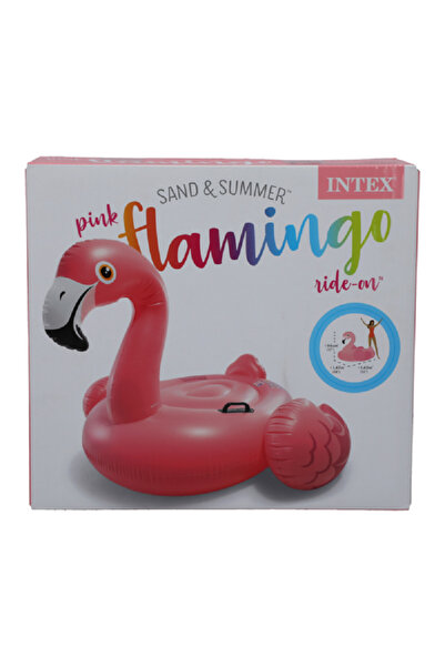 Intex Inflatable Flamingo Ride-on Float – 56" X 54" X 38" Pool Toy For Kids & Adults