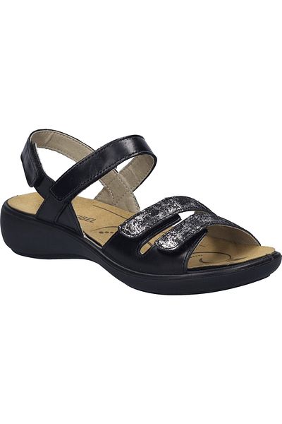 Josef Seibel Ibiza 86 | Sandale für Damen | Schwarz Ibiza 86, schwarz-kombi