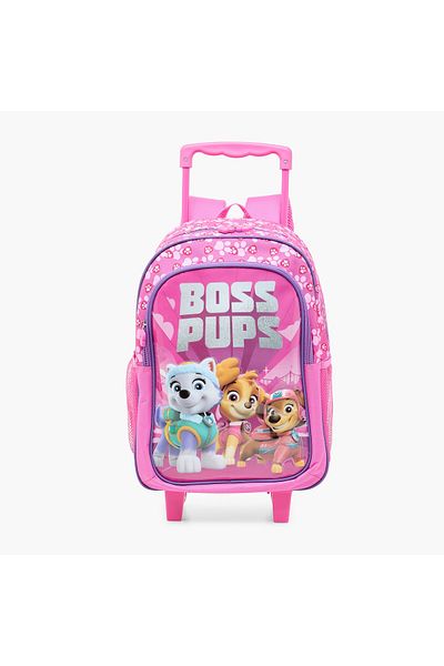 NİCKELODEON PAW Patrol Print 5-Piece Trolley Backpack Set - 16 inches