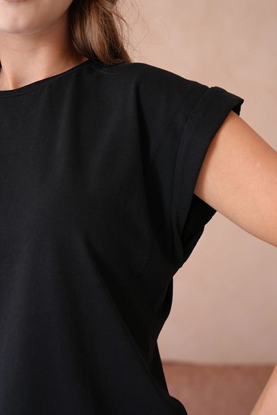 Park Karon T-Shirt Shorts Combed Cotton Double Set
