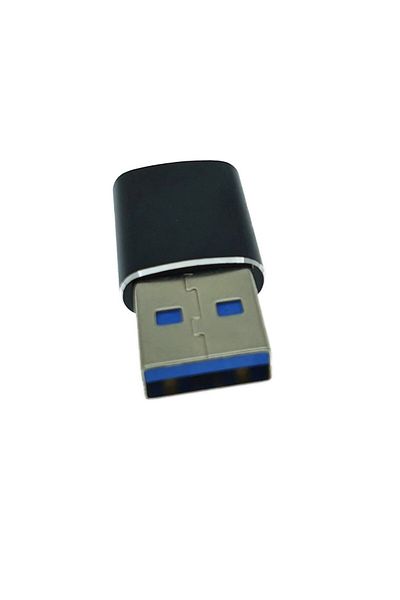 OEM OTG adapter USB 3.1 male to USB type C female, Data C 080, power and data transfer, black