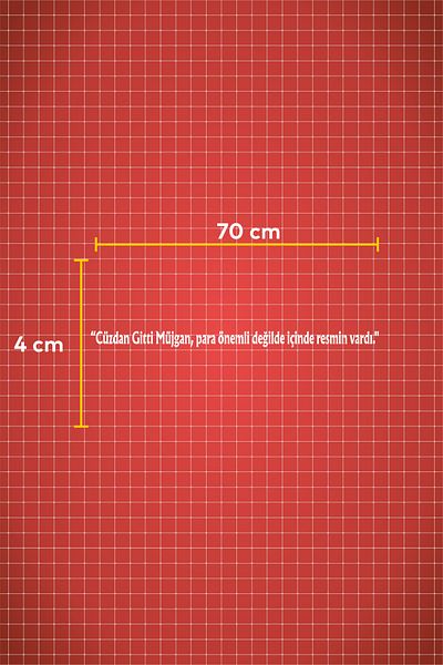 Quart Aksesuar Portofel de 70 X 4 cm Gone Müjgan, banii nu contează, au avut imaginea în interior. Autocolant pentru parbriz din spate