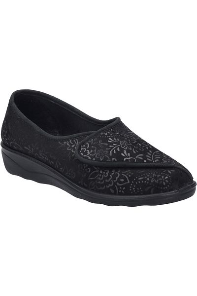 Josef Seibel Nice 104 | Hausschuh für Damen | Schwarz Nice 104, schwarz