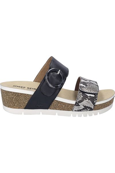 Josef Seibel Quinn 14 | Sandale für Damen | Schwarz Quinn 14, schwarz-kombi