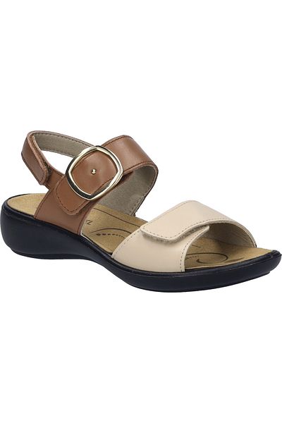 Josef Seibel JOSEF SEIBEL Ibiza 12 | Sandale für Damen | Beige Ibiza 12, creme-cognac