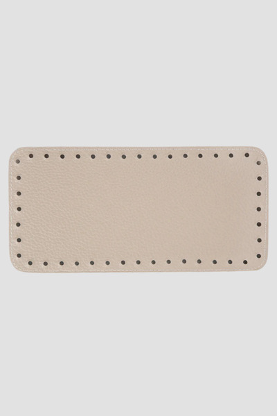 BD fold yarn قاعدة حقيبة 25x12 سم بيج