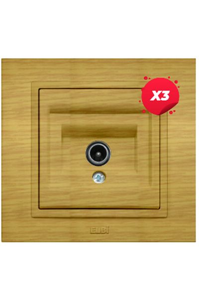 ELBI ELECTRIC X3 - Zena Artar Priza TV Ecranata Intermediara ST
