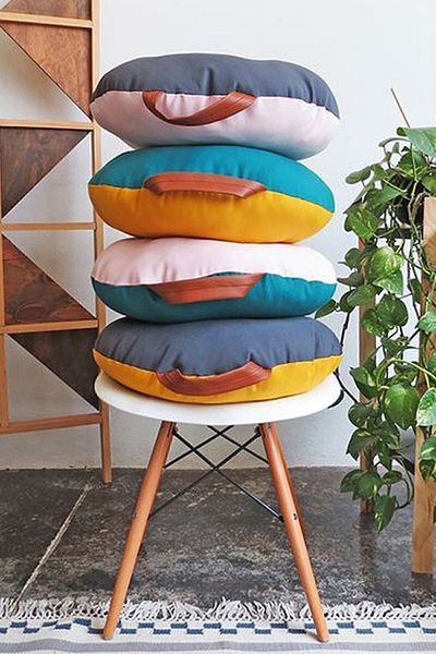 Bundera Fridae 4-Piece Combination Set Silicone Cushion Decorative Colorful Throw Pillow Pillow Set