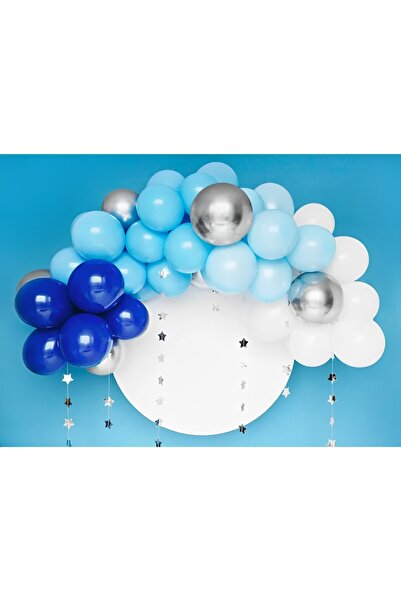 ideal STORE Ghirlanda 60 de baloane BabyBlue IdealStore