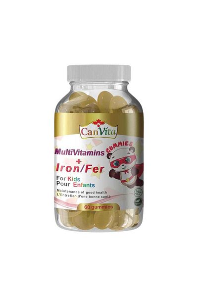 Canvita Multivitamin Plus Iron Kids Gummies 60S