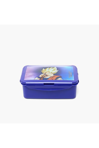 SPACETOON Dragon Ball Z Print Lunch Box with Clip Lock Lid