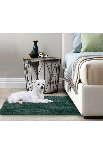 shumee SHAGGY NON-SLIP CARPET 80x120 cm GREEN