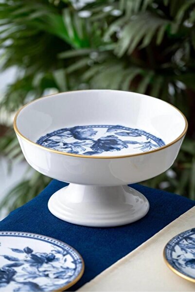 ACAR Freesia Foot Fruit Bowl 23.5 cm Hca-06719\6 Pkt 1