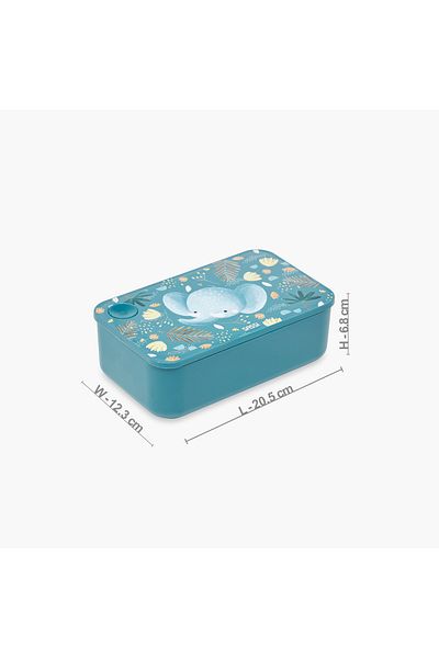 SASSI Junior Printed Sectioned Lunch Box with Lid
