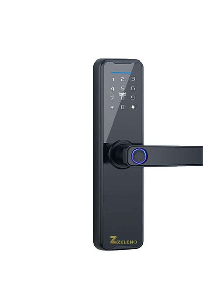 Z Zeleno Smart Lock with Fingerprint for Apartment, Bedroom, Hotel, Office, Storage, Wireless Smart Lock with