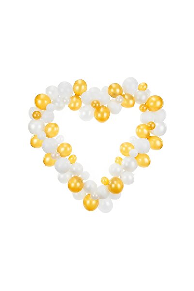 ideal STORE Balloon Garland Love Party IdealStore, 68 Balloons, 160 cm, 2 Color Combinations