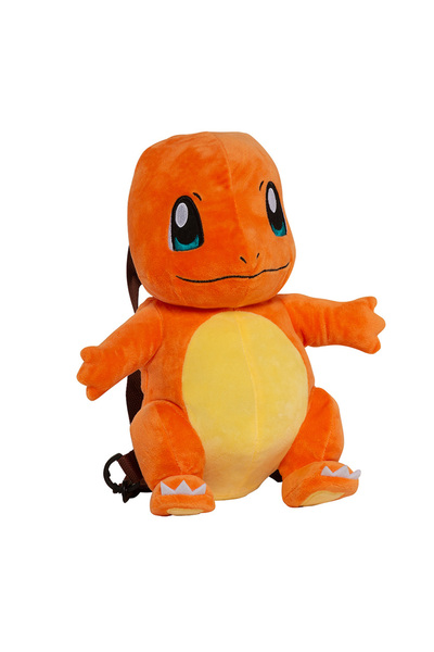 Pokemon Charmander Bag Çıkarabilir Askıları ile Hem Oyuncak Hem Sırt Çantası ...