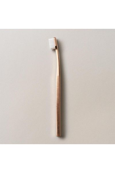 Aurezzi 18K Rose White White Soft Soft Toothbrush